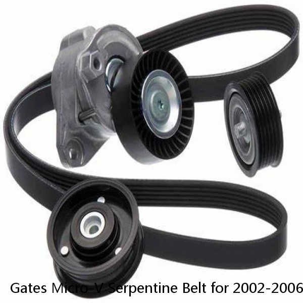 Gates Micro-V Serpentine Belt for 2002-2006 Toyota Camry 2.4L L4 Accessory ml #1 small image