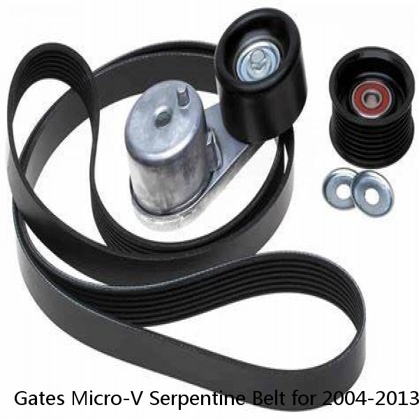 Gates Micro-V Serpentine Belt for 2004-2013 Chevrolet Silverado 1500 5.3L fy #1 small image