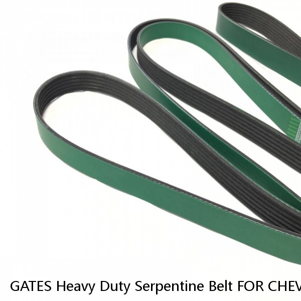 GATES Heavy Duty Serpentine Belt FOR CHEVY SILVERADO 2500 HD V8 6.6L 2002-2010  #1 small image
