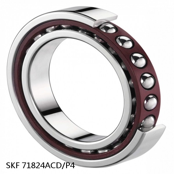 71824ACD/P4 SKF Super Precision,Super Precision Bearings,Super Precision Angular Contact,71800 Series,25 Degree Contact Angle #1 image