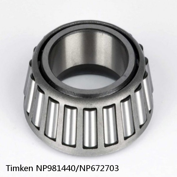 NP981440/NP672703 Timken Tapered Roller Bearings #1 image