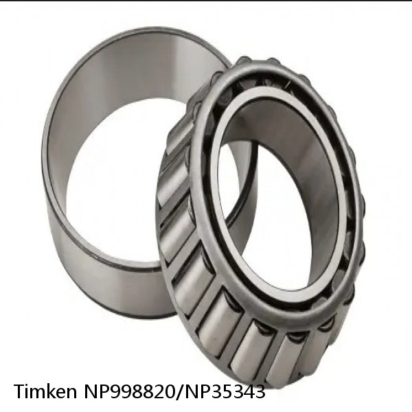 NP998820/NP35343 Timken Tapered Roller Bearings #1 image