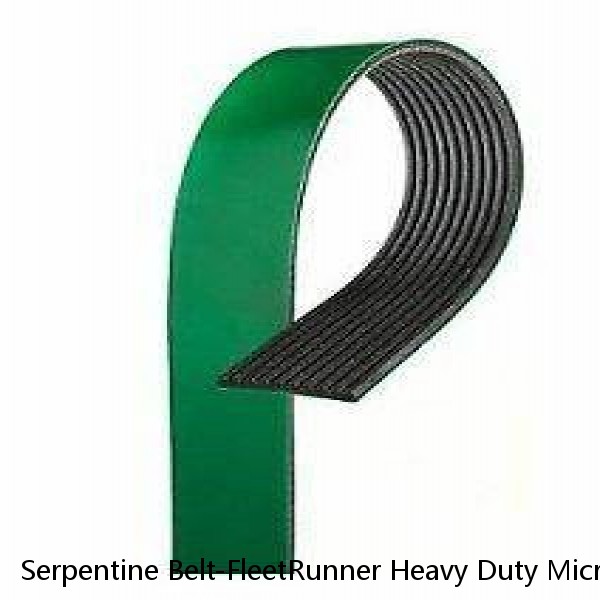 Serpentine Belt-FleetRunner Heavy Duty Micro-V Belt GATES K080810HD #1 image