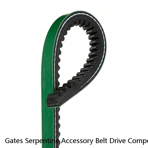 Gates Serpentine Accessory Belt Drive Component Kit FleetRunner HD for DD13 DD15 #1 image
