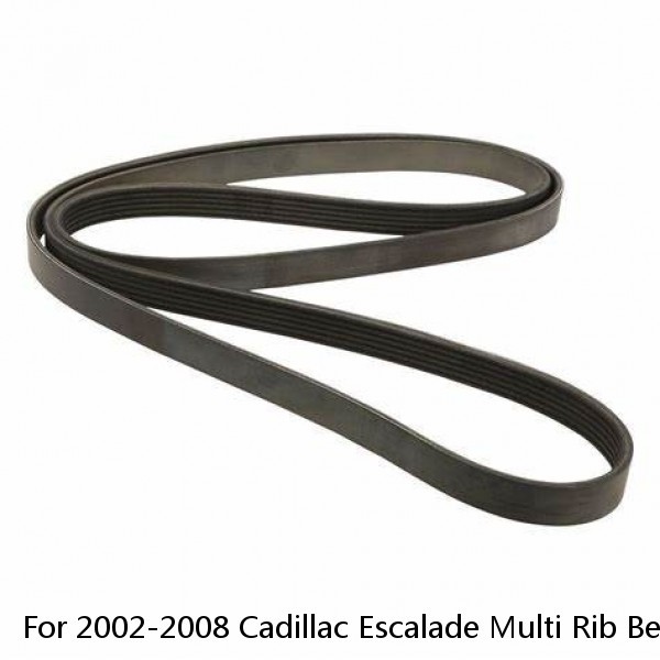 For 2002-2008 Cadillac Escalade Multi Rib Belt Compressor 81978JQ 2003 2004 2005 #1 image
